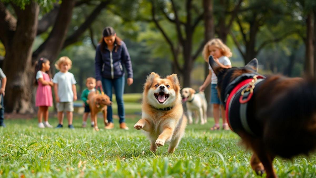 O papel da socialização no comportamento canino