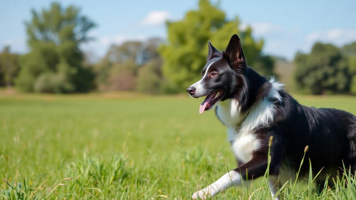 O que é exercício mental para Border Collies?