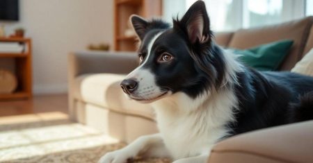 O que fazer se seu Border Collie engasgar