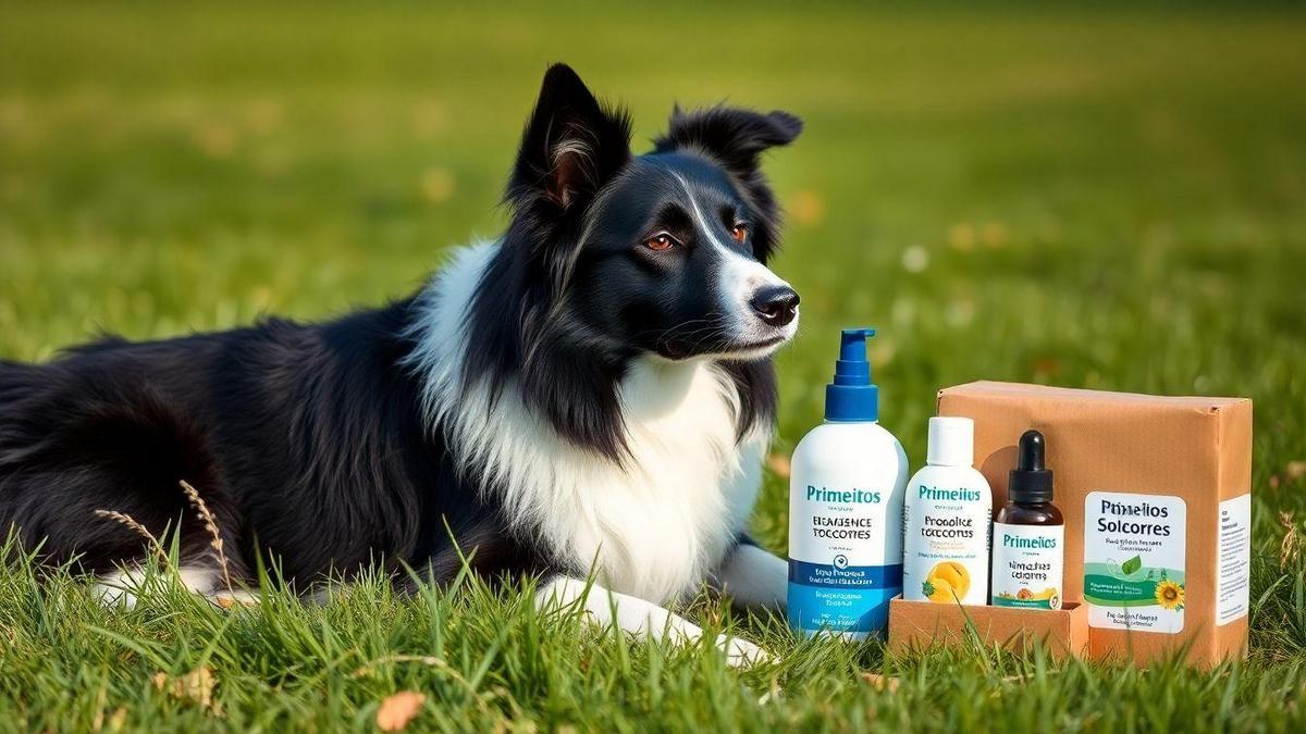 Prevenção de feridas em patas de Border Collies