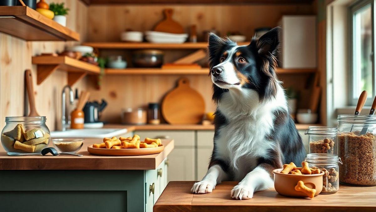 Receitas caseiras para dentes saudáveis de Border collies