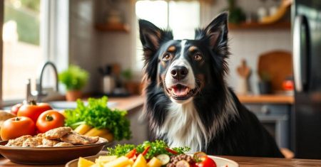 Receitas caseiras saudáveis para Border Collie