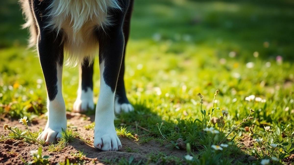 Sinais de Lesões nas Patas do Seu Border Collie