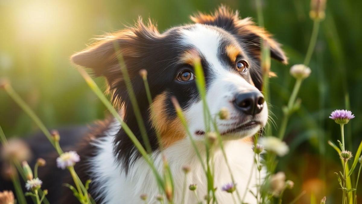 Sintomas de Alergias em Border Collies