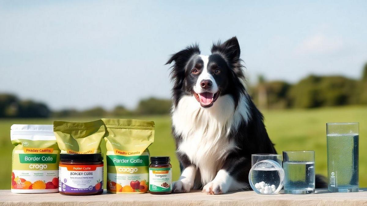 Suplementos e Cuidados Alimentares para Border Collies