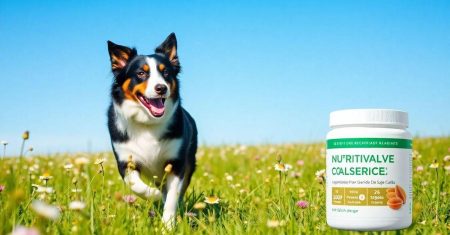 Suplementos nutricionais para Border collies saudáveis