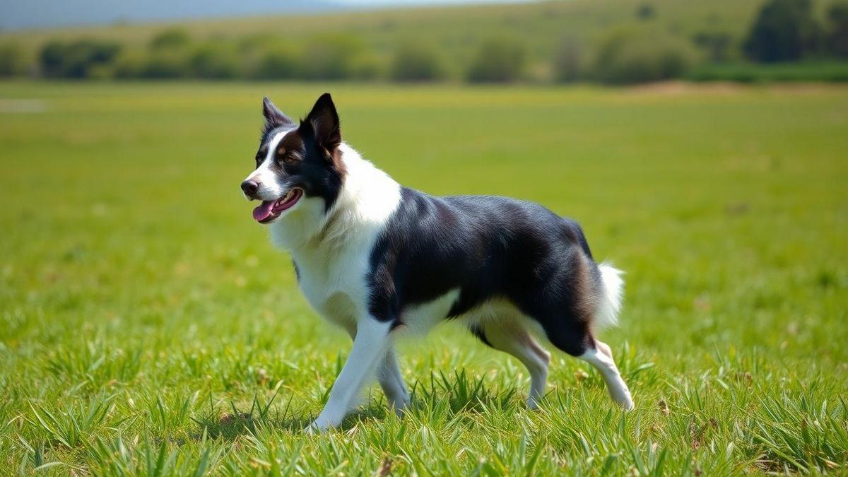 Tamanho e Estrutura dos Border Collies