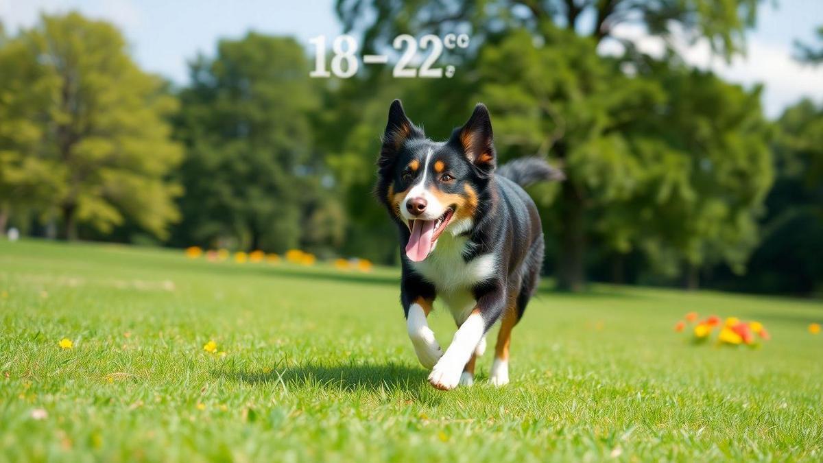 Temperatura Ideal para Border Collies