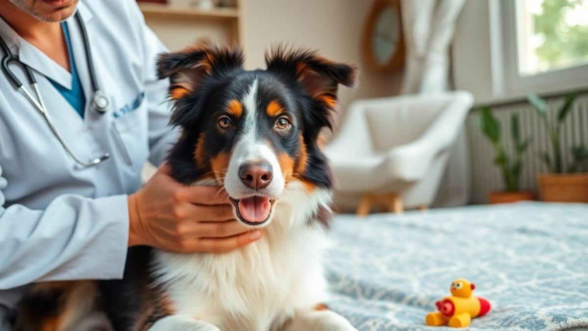 Tratamento da dor em Border Collies