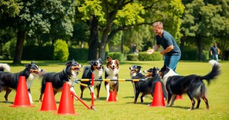 Treinamento de obediência para Border Collies divertido