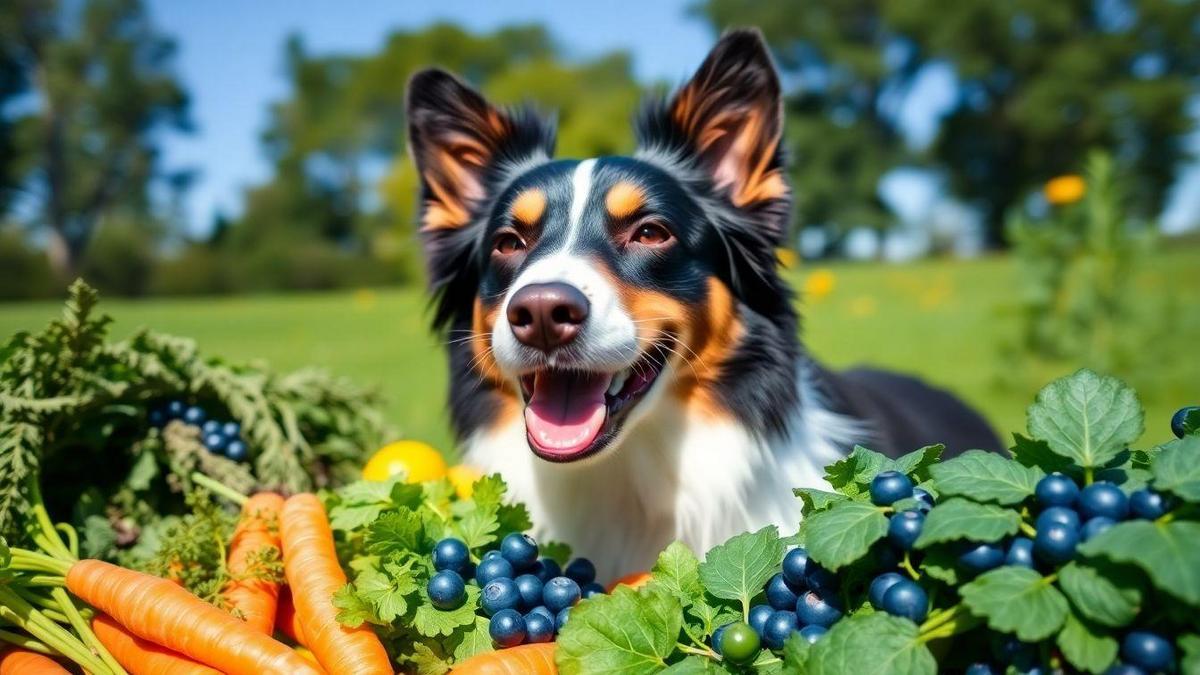 Vitaminas e Minerais Importantes para Border Collies