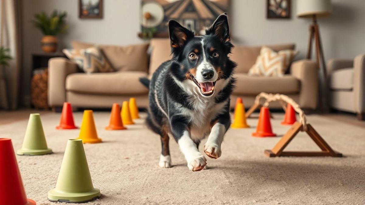 Agility em Casa para Cachorros Border Collie