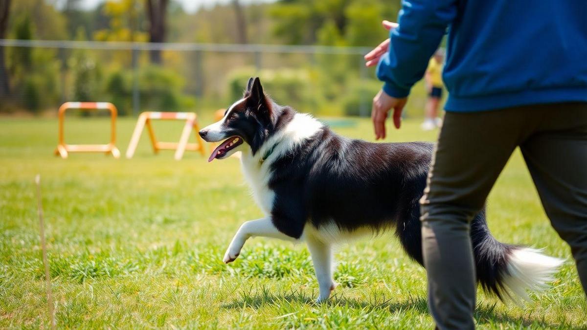 Comportamento do Border Collie em Adestramento