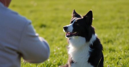 Compreensão da mente do Border Collie no treino