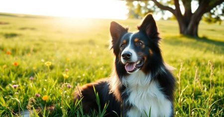 Cuidados especiais para cachorro border collie marrom