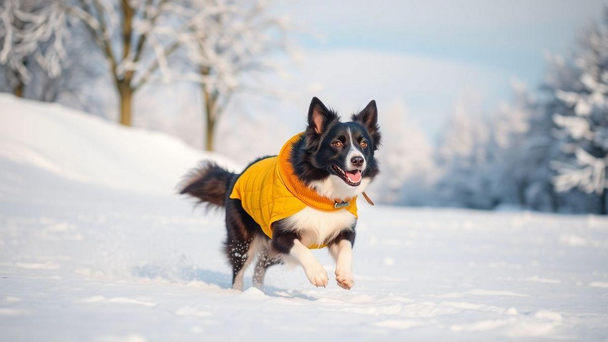 Cuidados Essenciais para o Border Collie no Inverno