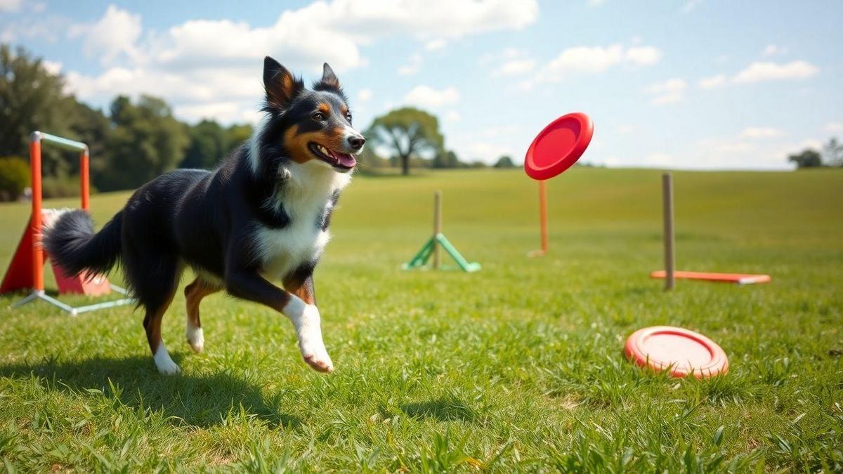 Estímulos mentais para Border Collies ativos