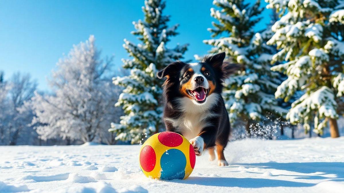 Exercícios para o Border Collie Durante o Inverno