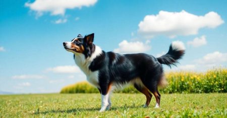 Interpretação da linguagem corporal do Border Collie