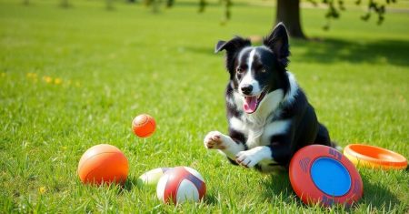 Melhores brinquedos para cachorro border collie