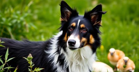 Mente e linguagem corporal de Border Collie