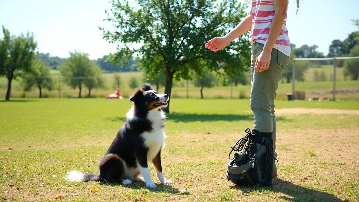 Treinamento do border collie marrom: Métodos eficazes