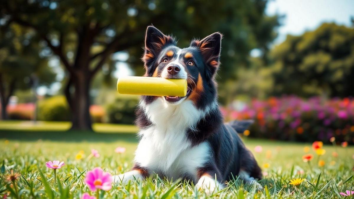 Treino Mental para Border Collie Marrom
