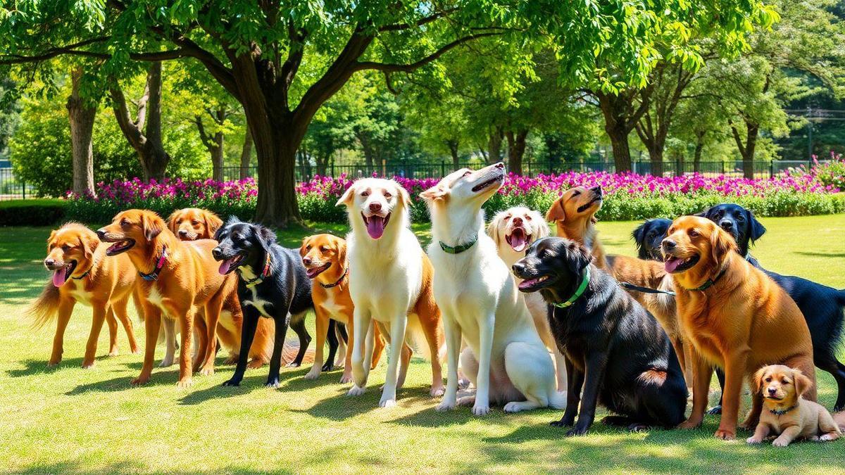 A Importância das Cores de Pelagem de Cães no Adestramento