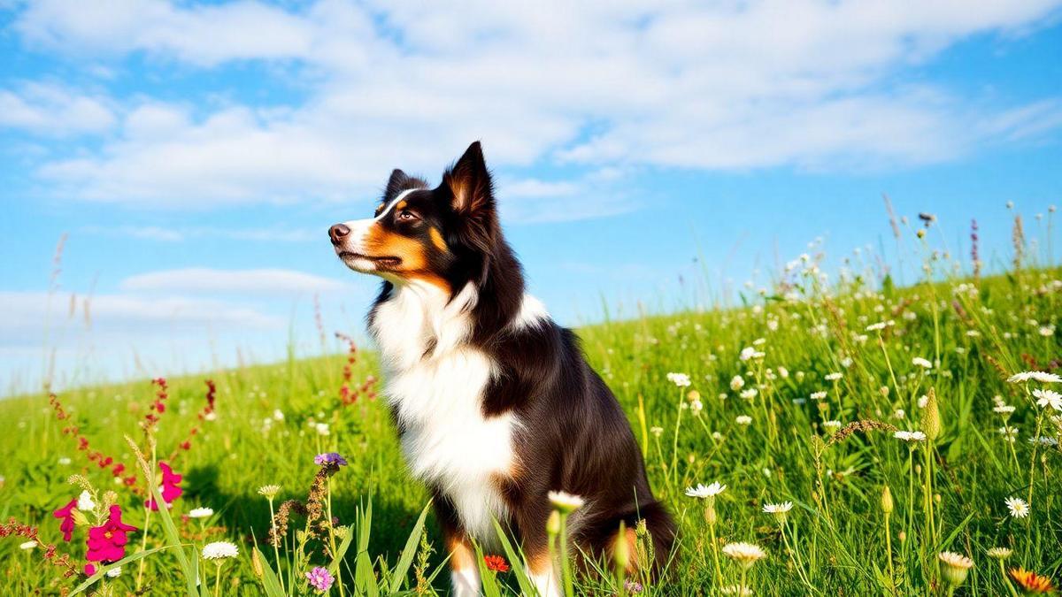 Características do Cachorro Border Collie Marrom