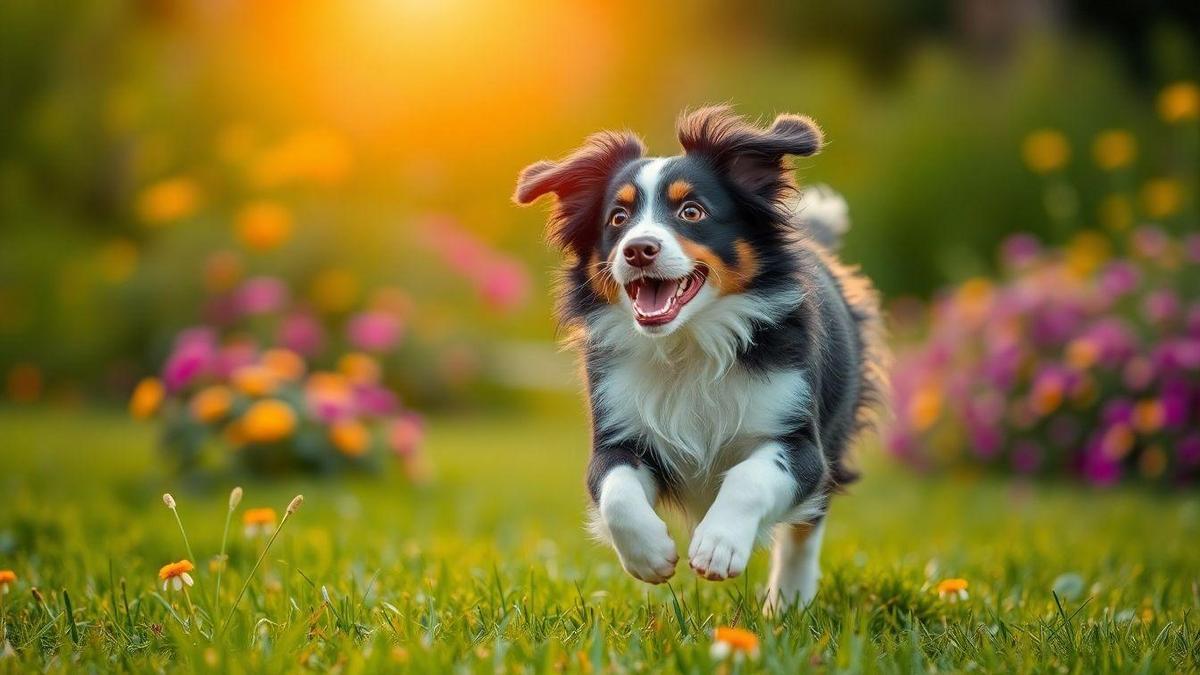 Como Escolher o Filhote de Border Collie Marrom Ideal