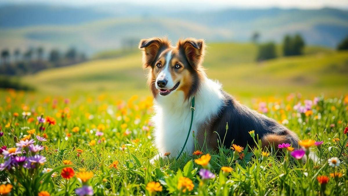 Cuidados especiais para a pele sensível dos Border Collies