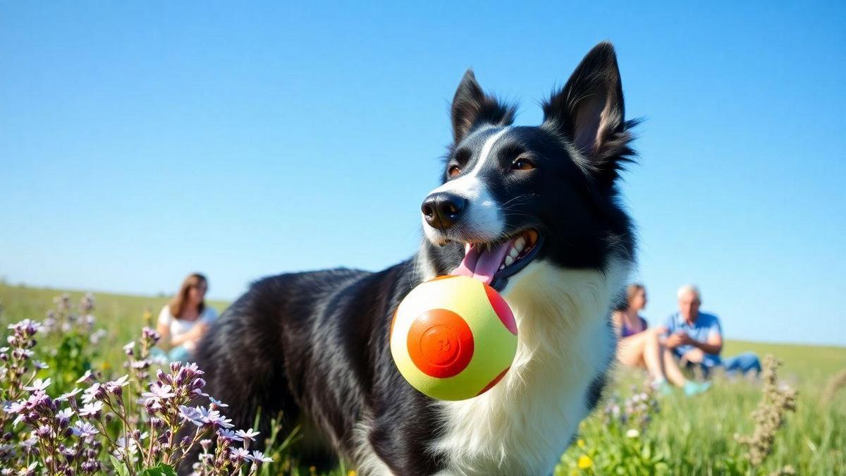 A Popularidade do Border Collie entre Cães de Estimação