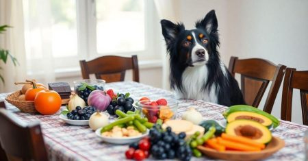 Alimentos Proibidos que causam alergias em Border Collies