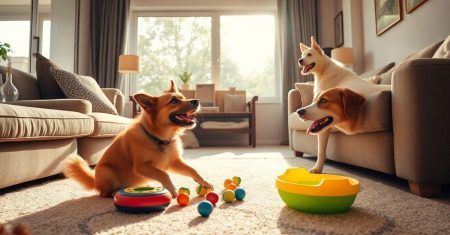 Atividades interativas para cães em casa
