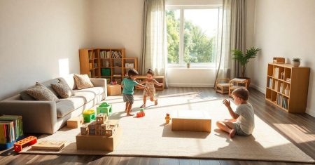 Brincadeiras educativas com crianças em casa hoje