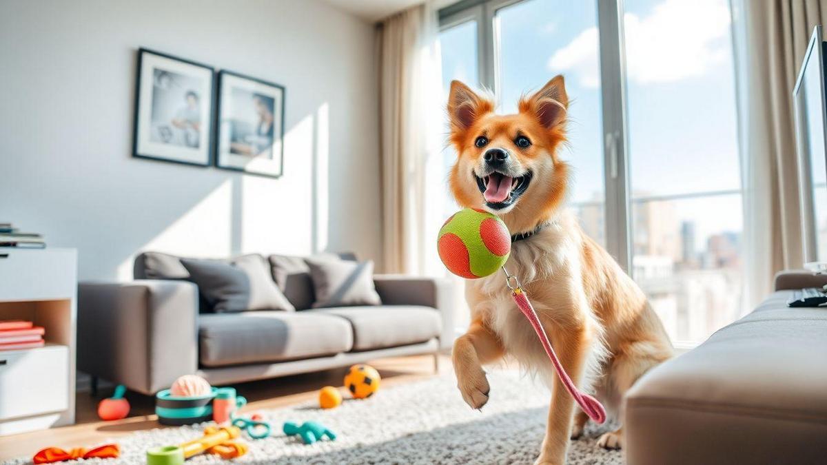 Brinquedos Recomendados para Cães em Apartamentos