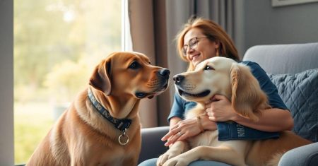 Cães de trabalho e terapia assistida transformam vidas