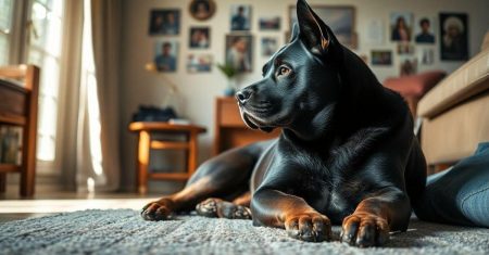 Características da Raça de Cães de Batalha em Casa