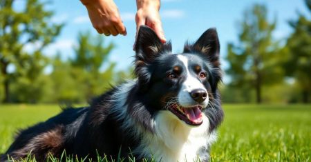 Cuidados específicos para Border Collies em pele