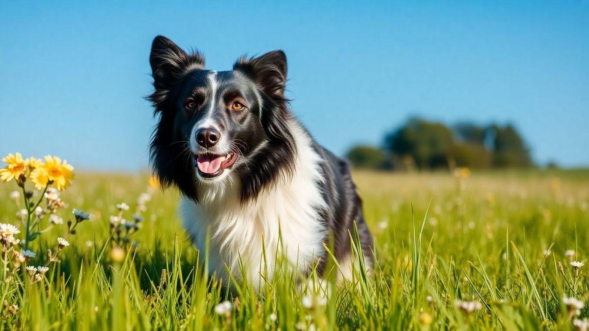Cuidados essenciais para a saúde da pele do seu Border Collie