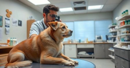 Cuidados para a saúde ocular de cães idosos