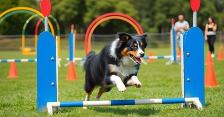 Famosos Border Collies brilham em competições de agility