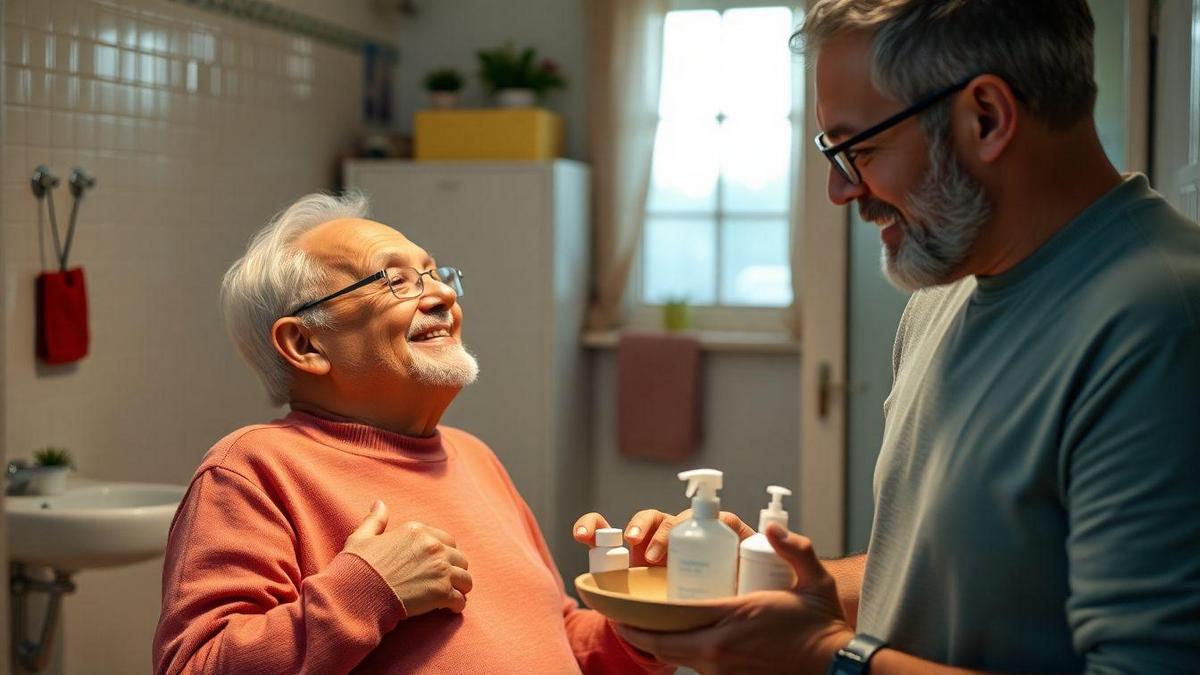 Importância dos Cuidados com a Higiene Pessoal de Idosos em Casa