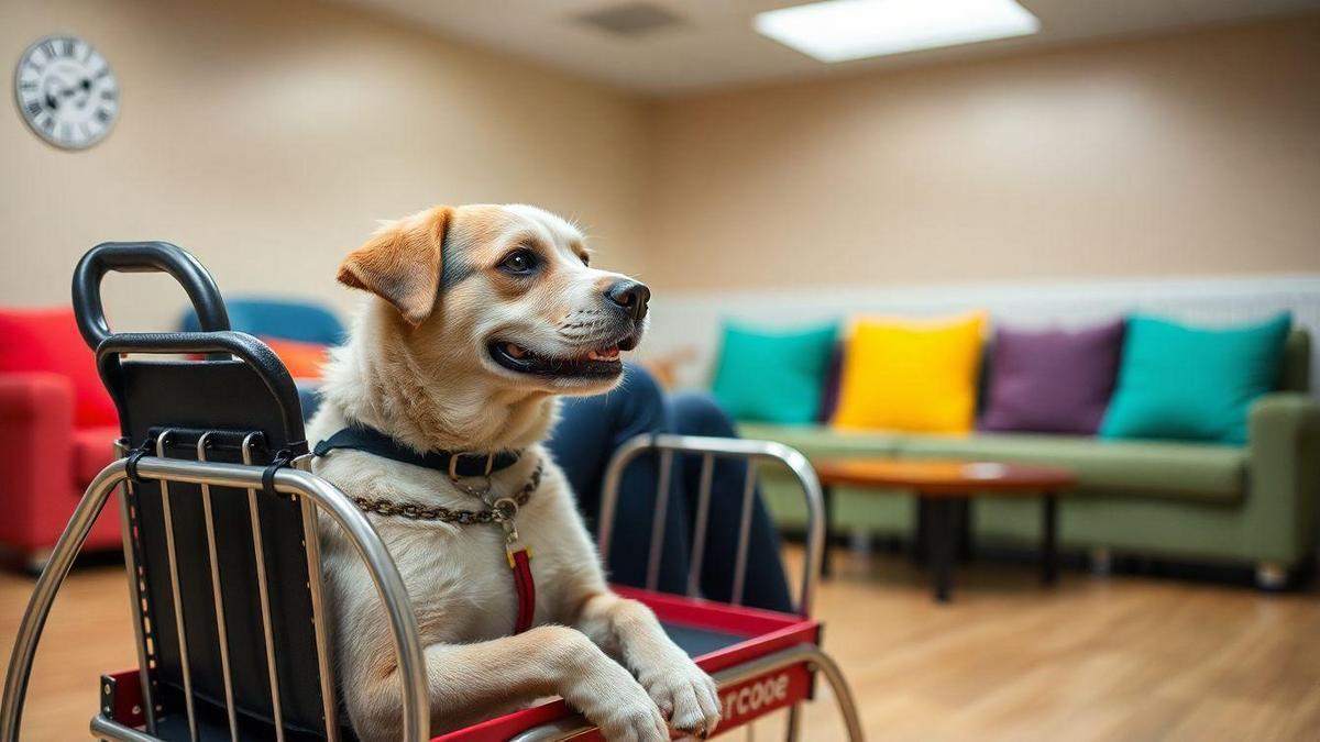 O que são cães de trabalho e como ajudam na terapia assistida