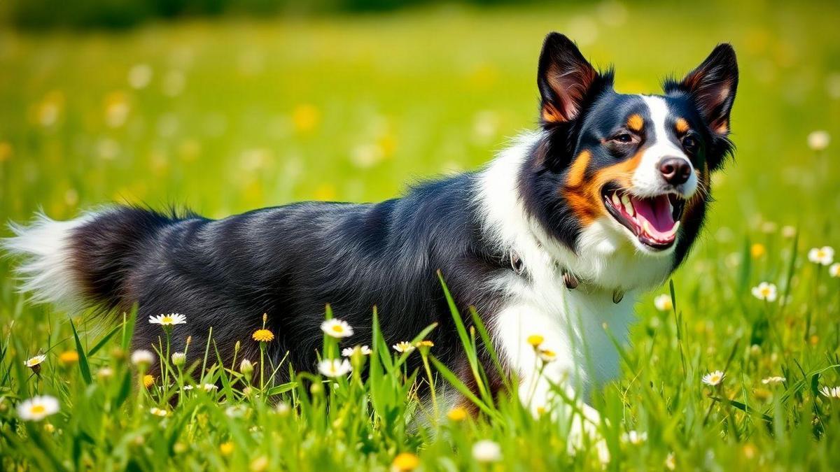 Tratamentos eficazes para problemas de pele Border Collie