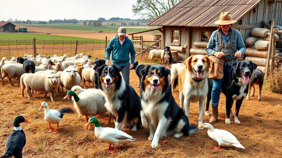 A Evolução dos Cães de Trabalho na Sociedade Rural