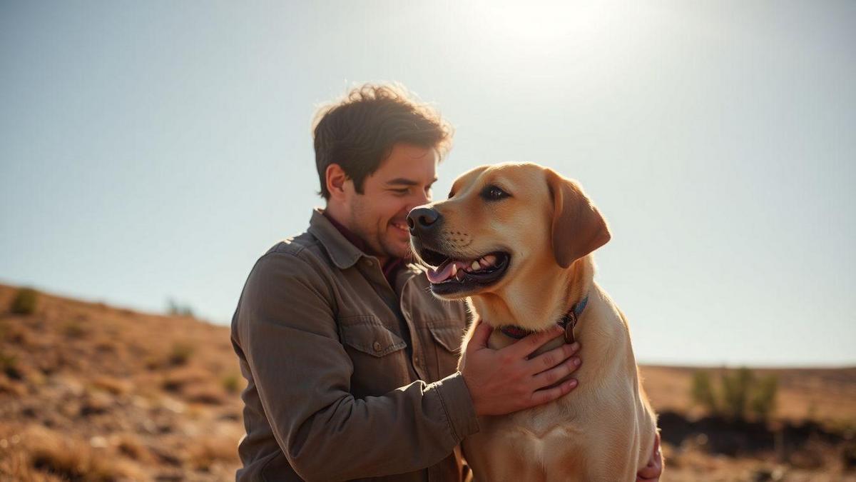 A Relação entre Humanos e Cães de Trabalho