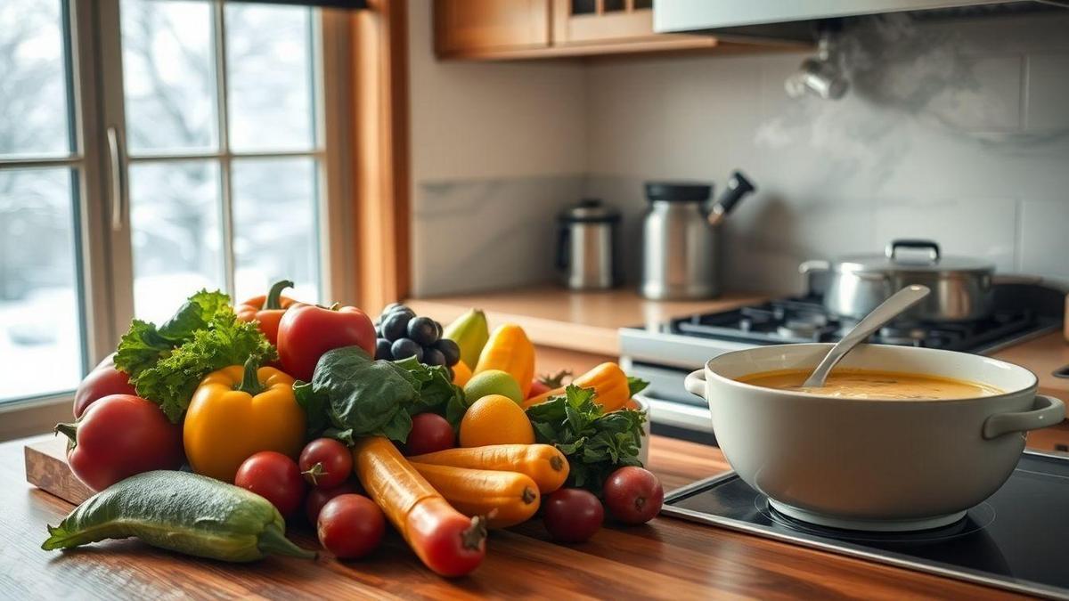 Alimentação Adequada Durante Mudanças de Temperatura