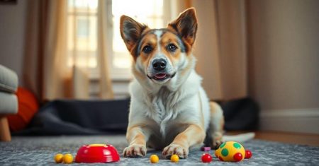 Atividades mentais desafiadoras para cães idosos