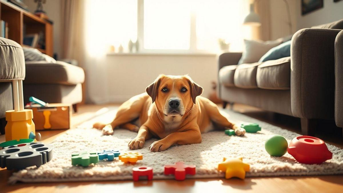 Benefícios das Atividades Mentais para Cães Idosos